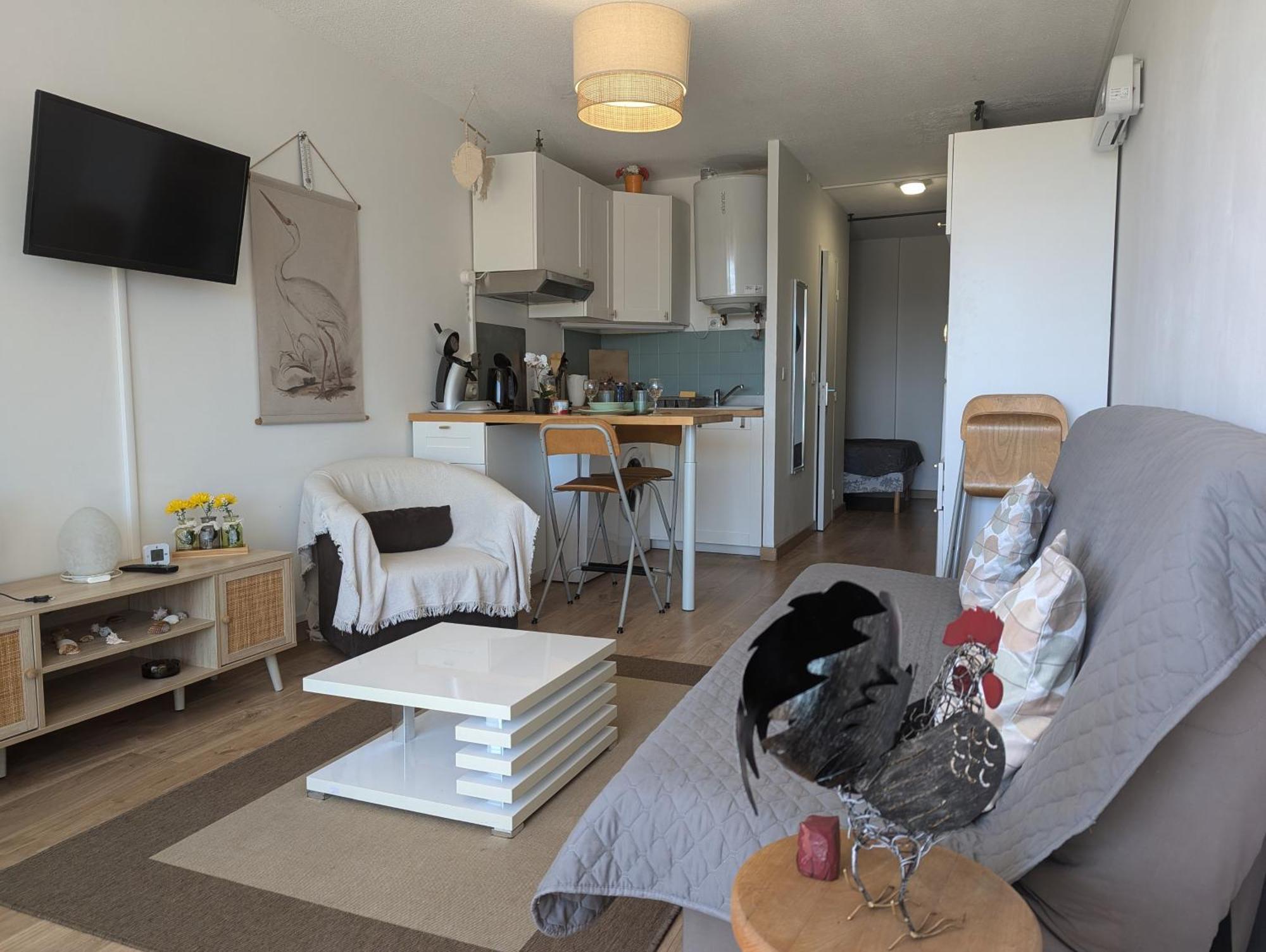 Sol-Y-Days Canastel, Studio Avec Coin Couchage, Quartier Du Boucanet Proche Commerces Et Plage Ле-Гро-дю-Руа Экстерьер фото
